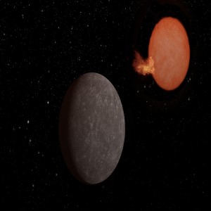 تصور
فني لكوكب سبيكيولوس-3 ب الذي يدور حول نجمه